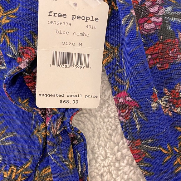 Free People Dock Street Floral Blouse - Picture 5 of 7